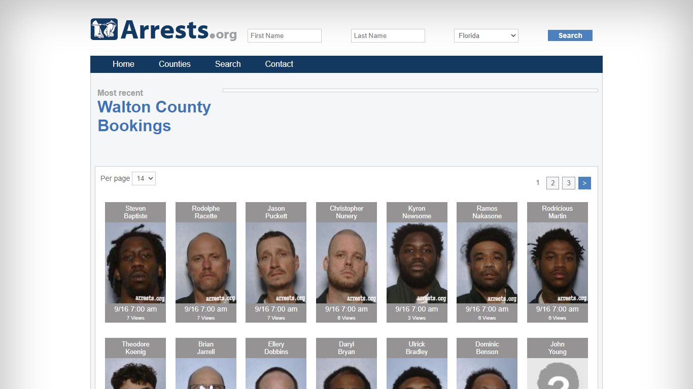 Walton County Arrests and Inmate Search