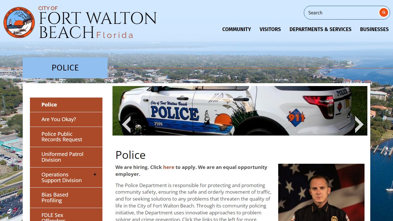 Police | Fort Walton Beach Florida